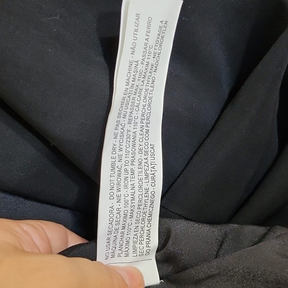 Zara Womens 2 Single Double Breasted Basic Black … - image 8